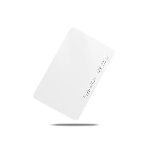 Team Office RFID Proximity Cards for Attendance & Access Control | Thin ISO Standard Thermal Printable RFID Smart Cards | 125 kHz Compatible | Pack of 100 - Image 1