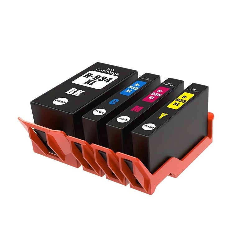 Compatible Ink Cartridge Replacement 934 935 XL High Yield 4 Color Set For Officejet Pro Printers - Image 4