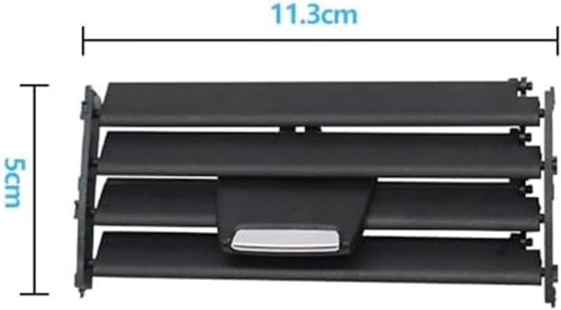 QASULER Car Front Middle Air Vent Outlet Grille - Image 3