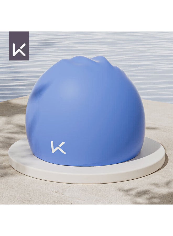 كيب Keep Swimming Cap، سيليكون مقاوم للماء، غير ملزم، للبالغين، الرجال والنساء، حماية الشعر الطويل، حماية الأذن، حجم كبير، للأطفال ذوي محيط رأس كبير - Image 1