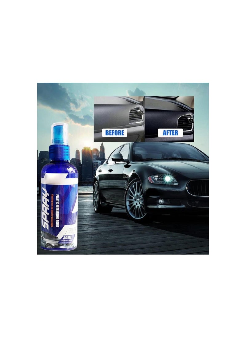 silvercnc - 30/100ML Anti Scratch Hydrophobic Polish Nano Coating Agent, Nano Car Scratch Removal Spray, Fog Free Anti Scratch Hydrophobic & High Gloss, Long-Lasting Protection (100 ML, 2 Pcs) - Image 1
