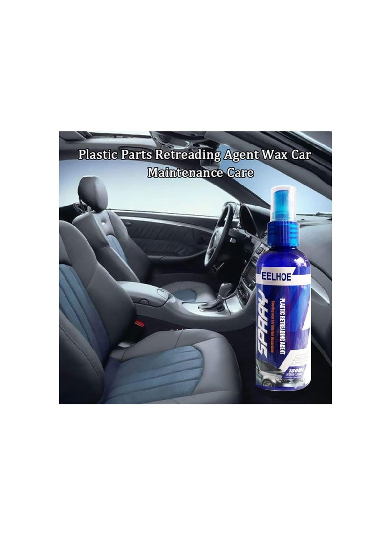 silvercnc - 30/100ML Anti Scratch Hydrophobic Polish Nano Coating Agent, Nano Car Scratch Removal Spray, Fog Free Anti Scratch Hydrophobic & High Gloss, Long-Lasting Protection (100 ML, 2 Pcs) - Image 1