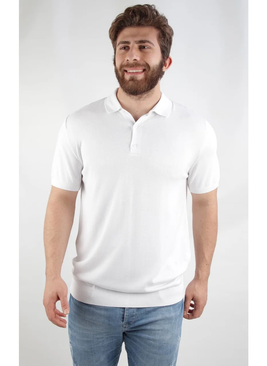 Alexander Gardi Knitwear Regular Fit Polo Neck T-Shirt