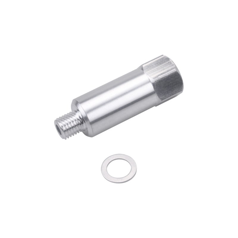 Coolant Sensor Engine Adapter - Durable Alloy Material With 3/8" NPT Port 1.7" Deep Temperature Sensor Adapter for GM LS Series Engines - Image 1
