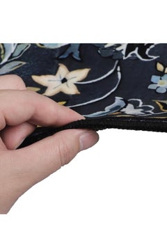 Generic Thick Padded Muslim Prayer Rug Traditional Patterns Islam Prayer Mat with Tassels, Comfort Kneel Floor Carpet Islamic Namaz Rug Praying Mat Home Decor, Eid Ramadan Rug for Men Women Kids  - Image 4