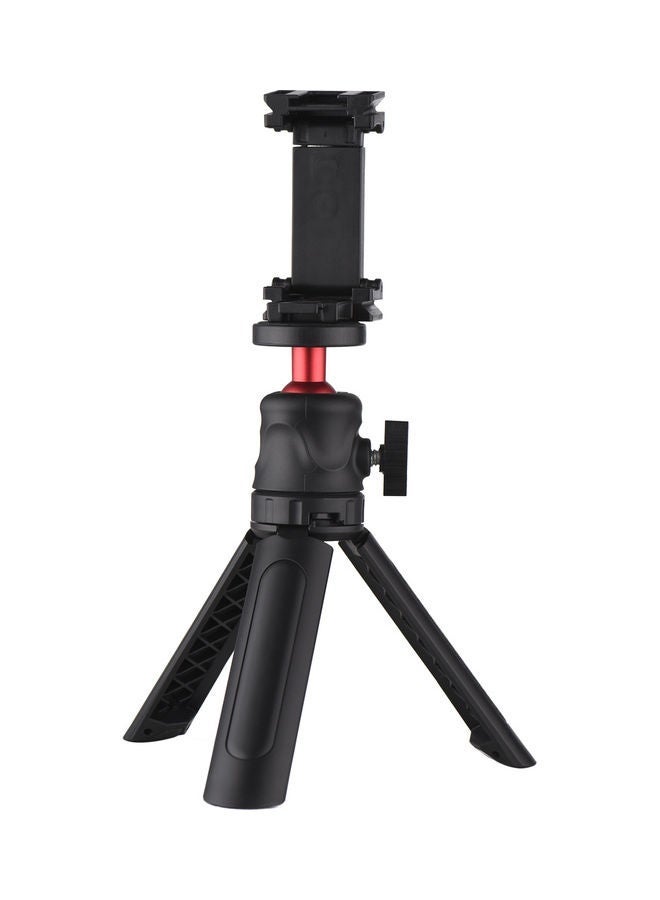 NIBEMINENT Portable Phone Holder with Tripod Kit Black  - Image 1