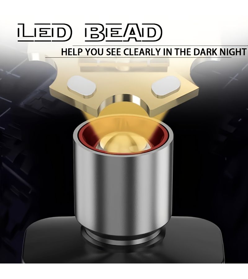 High Power Rechargeable LED Flashlight L42 3 Modes for Hiking Camping - Image 5