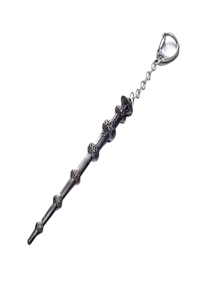 نيبمينينت سلسلة مفاتيح بتصميم على شكل عصا بيوتر لشخصية دمبلدور من أفلام "Harry Potter"