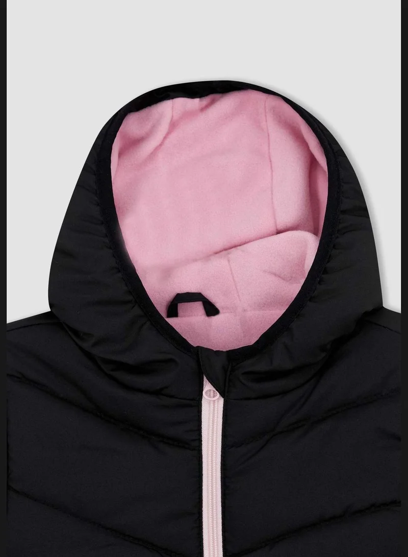 DeFacto Girl Hooded Long Sleeve Jacket