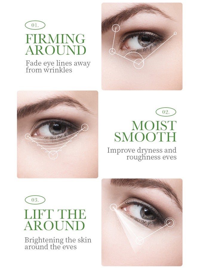 SADOER Aloe Vera Eye Mask (60 pcs)-Under Eye Patches for Dark Circles, Eye Puffiness & Dark Circles Treatment,Reduces Wrinkles & Fine Lines, Improves & Firms Eye Skin - Image 4