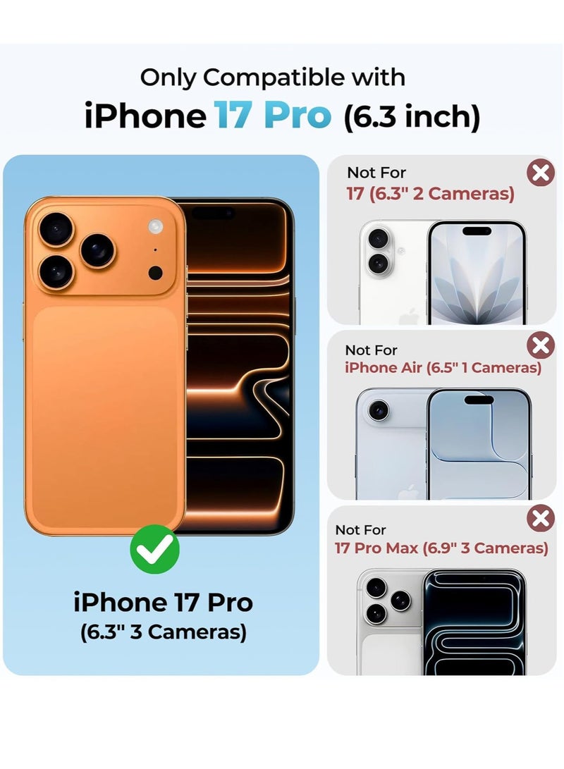 حافظة سيليكون لهاتف iPhone 17 Pro مقاس 6.3 بوصة - Image 2