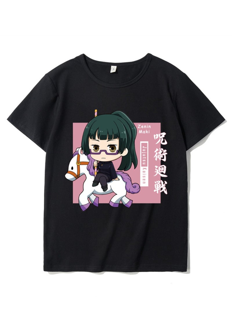 Anime cartoon Jujutsu Kaisen for adults and children 3D digital printing personalized breathable T-shirt - Image 1