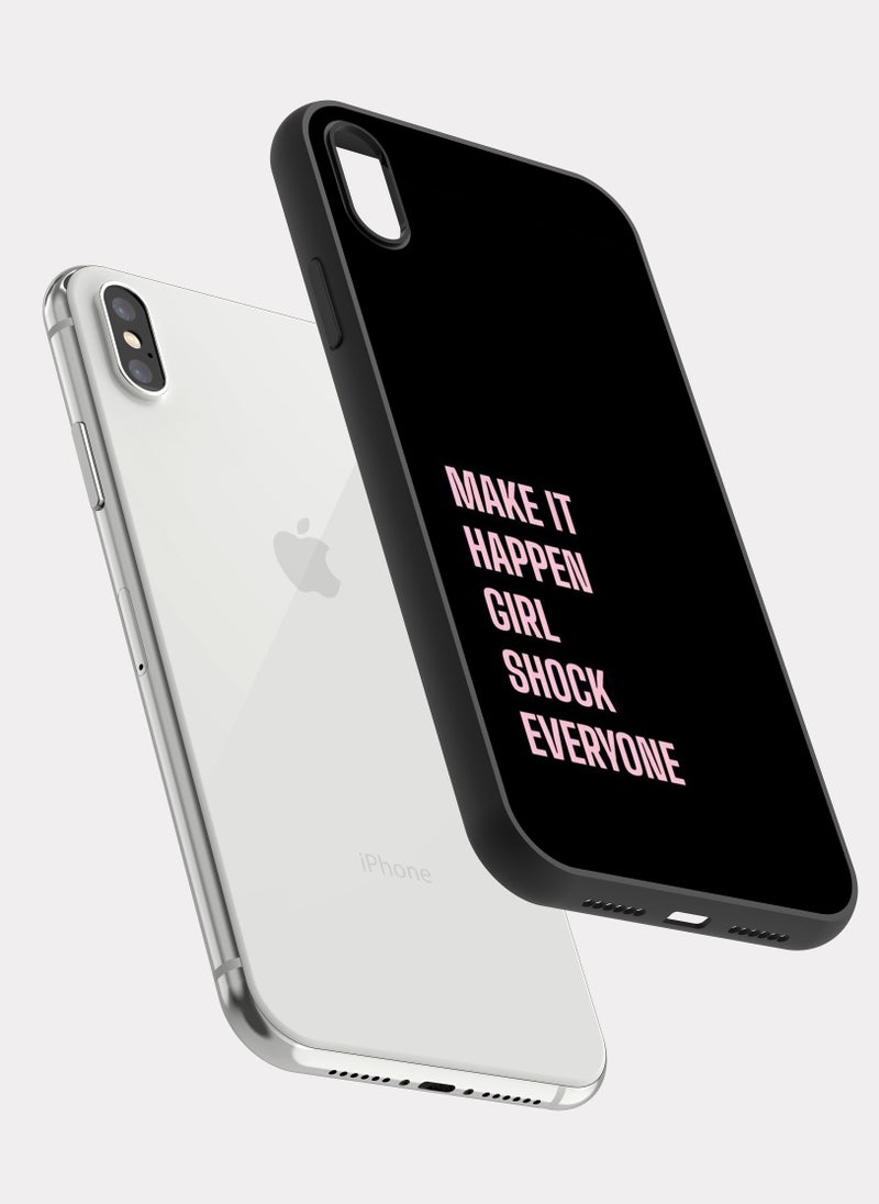 PXLAAT iPhone XS MAX case cover English Quote - Image 2