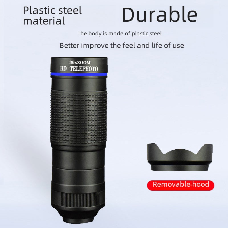 Telescope 36x Magnification - High Definition Photography Compact Portable Telescope for Outdoor Adventures Concerts and Fishing - Image 5