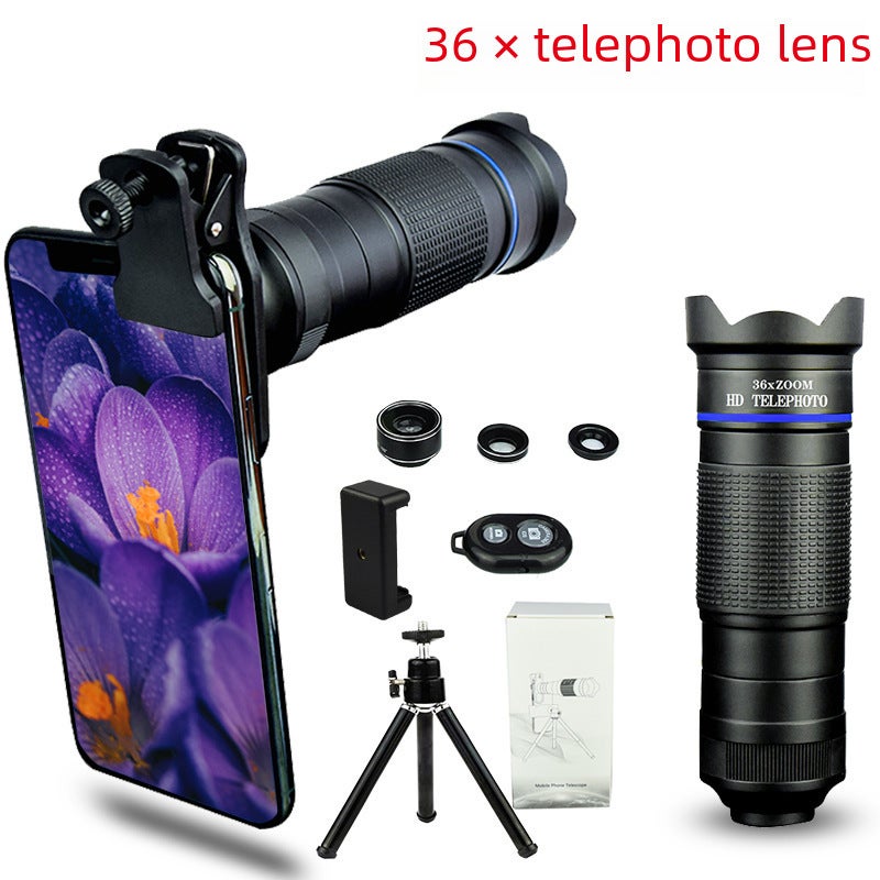 Telescope 36x Magnification - High Definition Photography Compact Portable Telescope for Outdoor Adventures Concerts and Fishing - Image 2