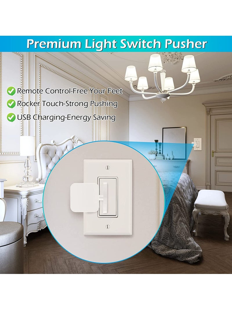 Light Switch Pusher Remote Control Light Switch Pusher for Rocker Light Switch  Recharging for Light Switch Controller and Remote - Image 5