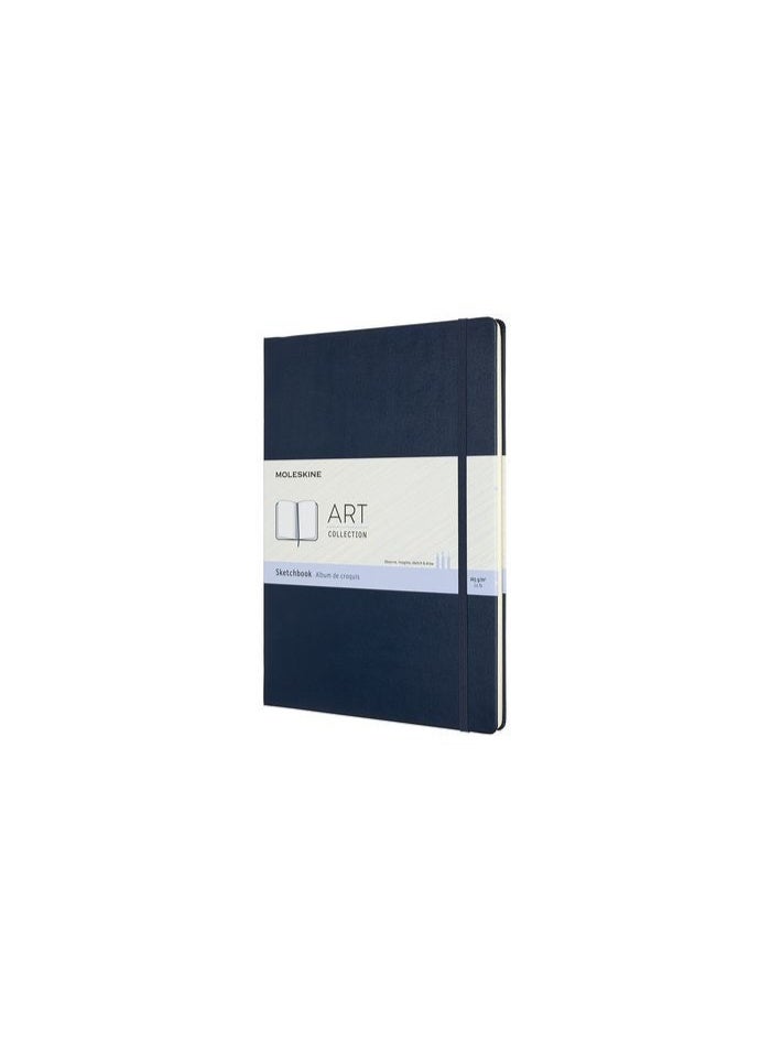 MOLESKINE Art Sketchbook A4 Size Sapphire Blue Hard Cover 104 Pages - Image 1
