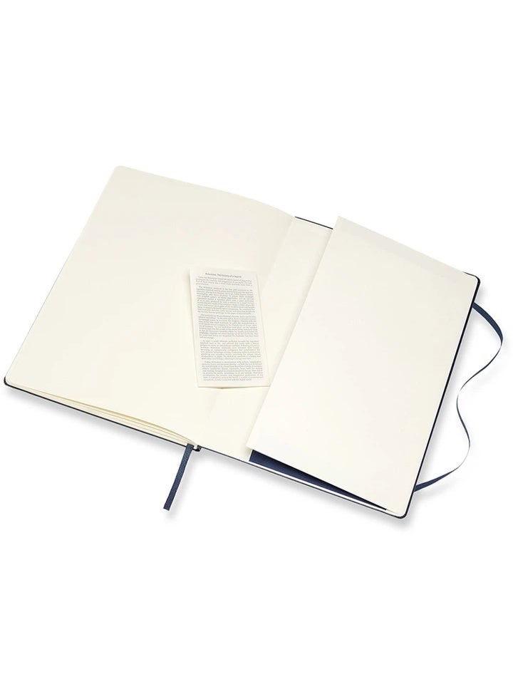 MOLESKINE Art Sketchbook A4 Size Sapphire Blue Hard Cover 104 Pages - Image 2