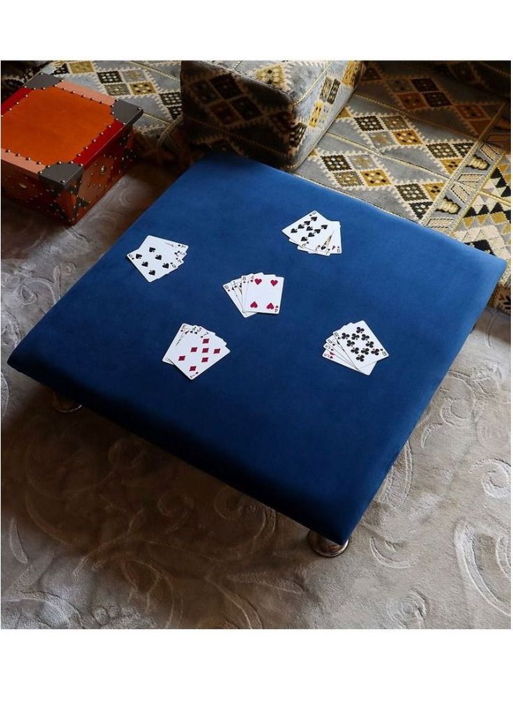 Generic Balot Economy Table Blue 60x60x18 cm  - Image 3