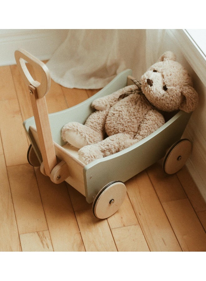 Kinderfeets Pull Wagon Sage - Premium High Quality Toddler Walker - Image 2