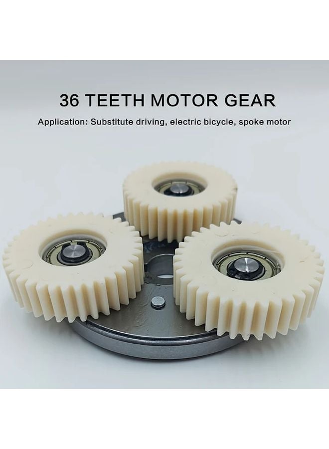 طقم استبدال تعشيق ناقل الحركة من النايلون 36T لمحرك Bafang، قطعة واحدة، إكسسوارات دراجة كهربائية - Image 5
