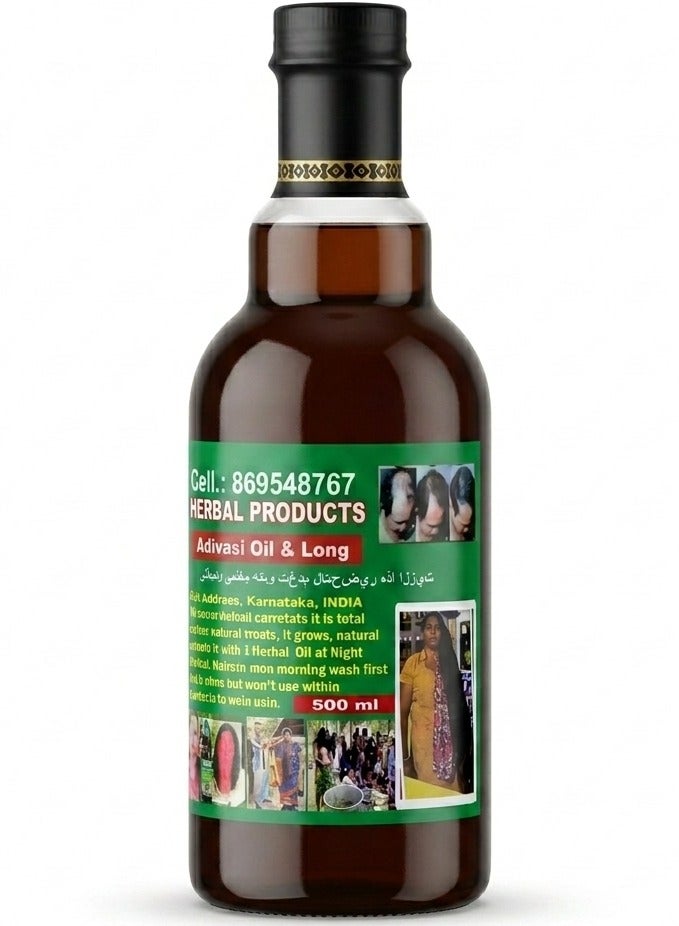 108 Oil 500ml Sri Shivashakthi [Adivasi 108 Herbs] - Image 2