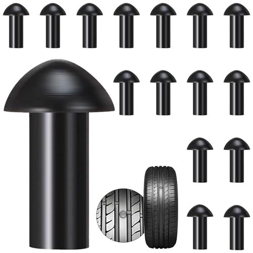 Richcat Replacement Mushroom Plugs for tubeless Tire Puncture Repair kit for Cars Motorcycles Spare Plugs 15 Plugs - Image 1