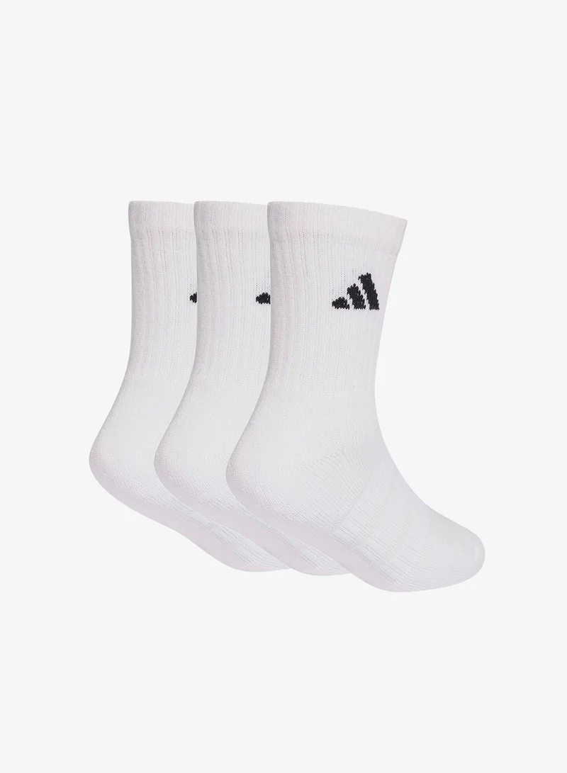 اديداس Youth 3 Pack Crew Socks