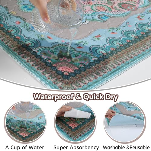 Aitmexcn Washable Pee Pads for Dogs, 36"x41" 2 Pack Reusable Puppy Pads Pet Training Pads, Super Absorbent, 100% Waterproof Dog Pee Pads, Whelping, Housebreaking, Incontinence, for Playpen - Image 3