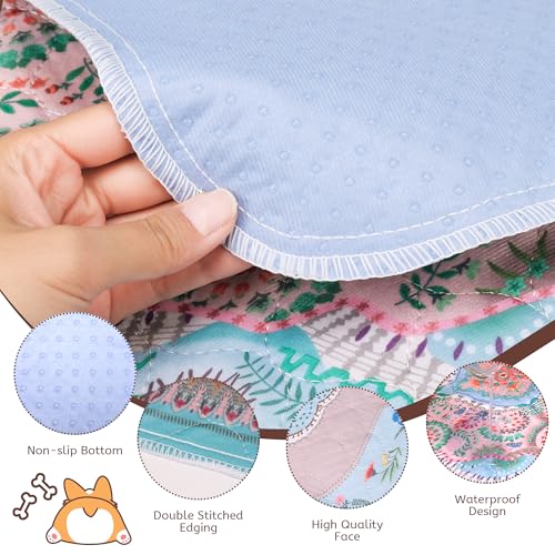Aitmexcn Washable Pee Pads for Dogs, 36"x41" 2 Pack Reusable Puppy Pads Pet Training Pads, Super Absorbent, 100% Waterproof Dog Pee Pads, Whelping, Housebreaking, Incontinence, for Playpen - Image 4