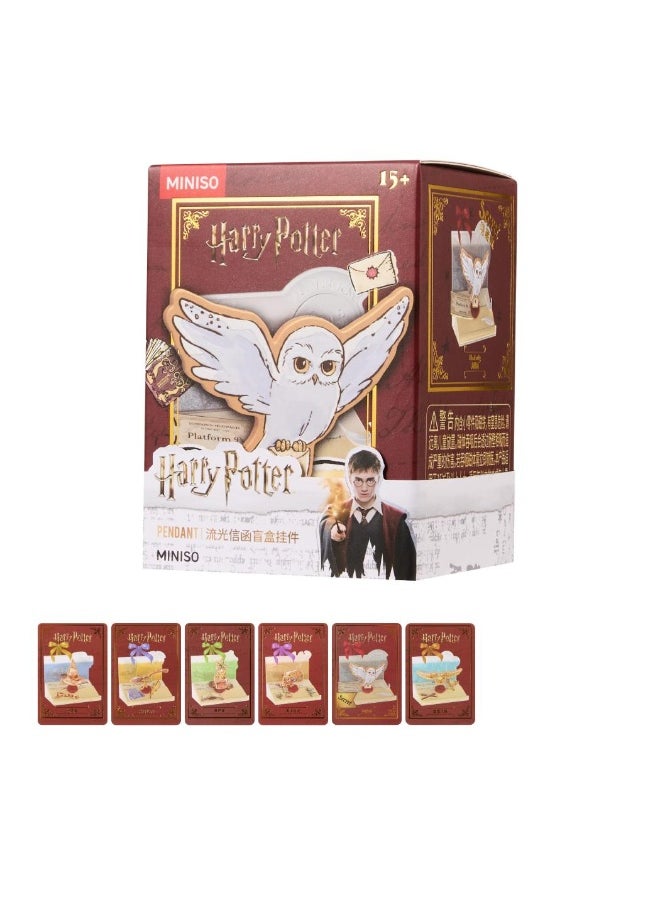 Miniso Harry Potter Time  Letter Surprise Box Pendant 