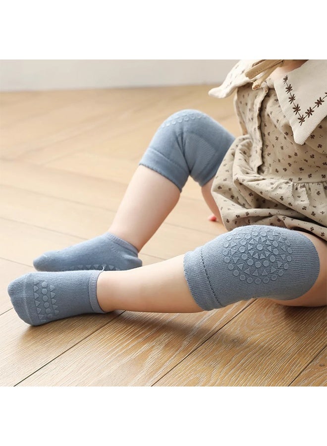 Baby Crawling Knee Socks Set - Anti-Slip for Toddlers - Image 4