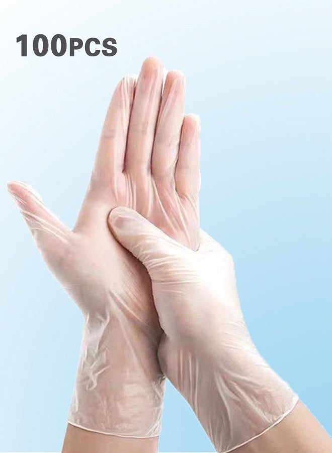 Durable TPE Material Disposable Gloves-Pack of 100  - Image 1