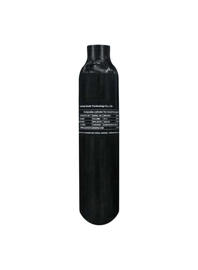 TUXING 4500Psi Pcp Air Tank 0.3L 18Cu in 300cc Carbon Fiber HPA Tank,Gas Cylinder,Paintball Hunting for PCP Air Rifle Gun Daystate and FX Thread M18 * 1.5 - Image 1