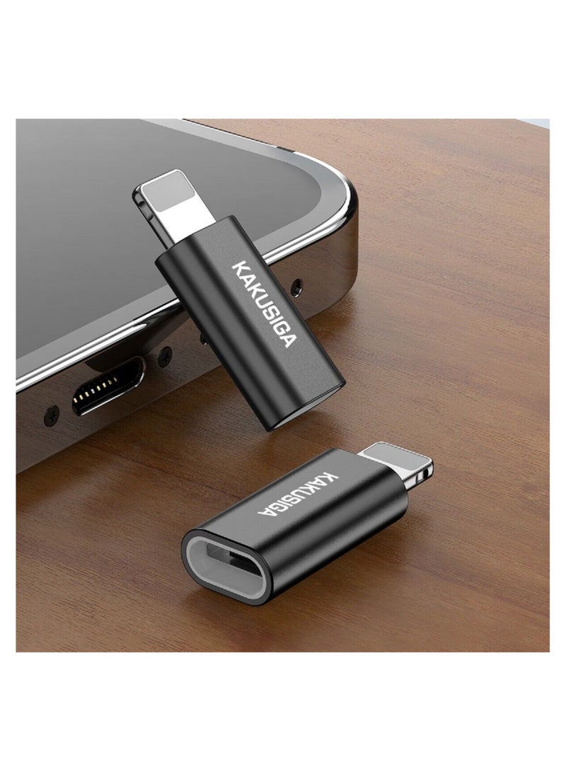 Kaku Micro To Lightning Converter - Black - Image 4