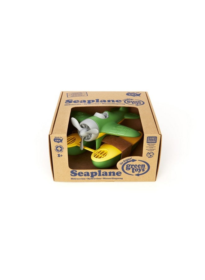 Green Toys Seaplane in Green Color - BPA Free, Phthalate Free Floatplane for Improving Pincers Grip. Toys and Games ,9 x 9.5 x 6 inches - Image 3