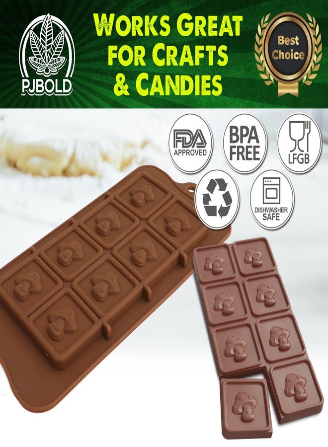 PJ Bold Mushroom Candy Bar Silicone - Image 4