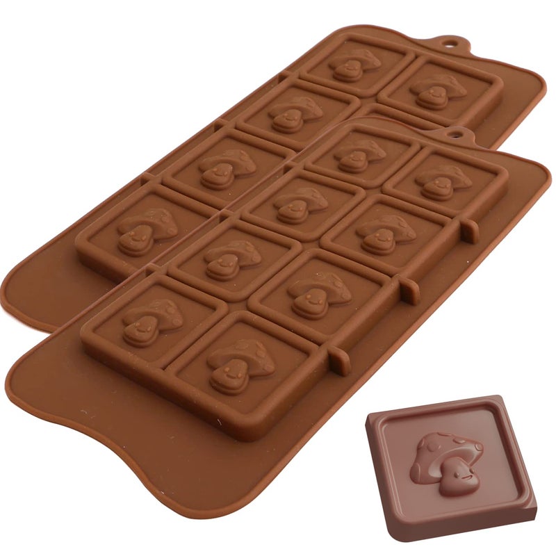 PJ Bold Mushroom Candy Bar Silicone - Image 1