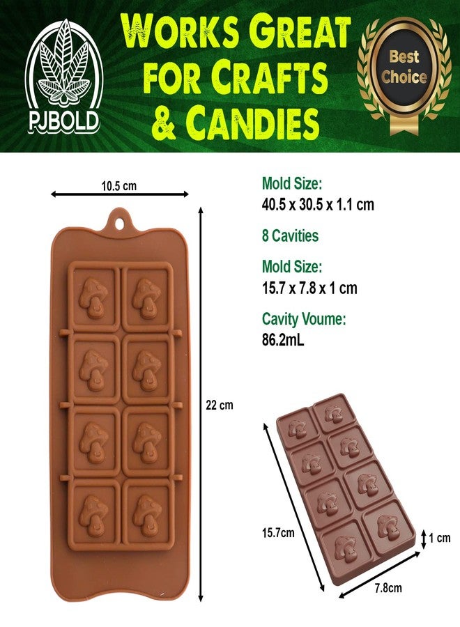 PJ Bold Mushroom Candy Bar Silicone - Image 2
