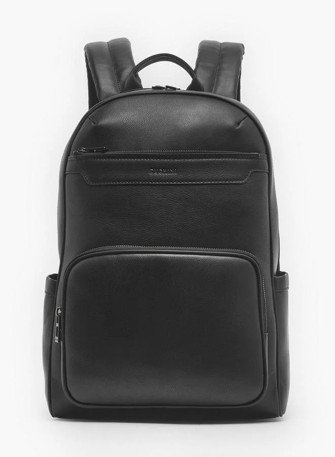 دوتشيني Men Padded Shoulder Straps Backpack