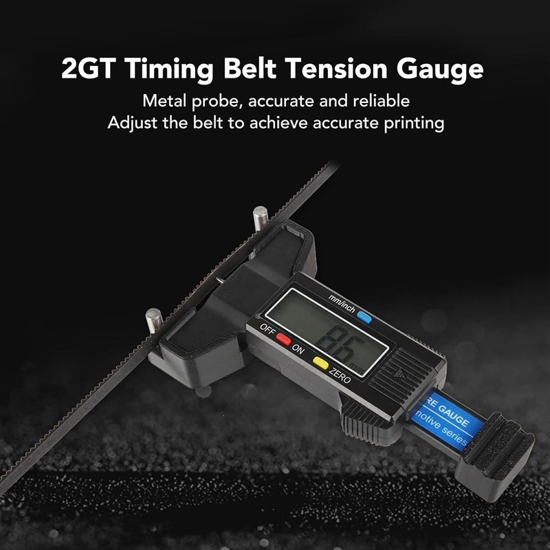 2GT Timing Belt Tension Reliable Synchronous Belt Tension Meter for 3D Printer Battery - Image 2