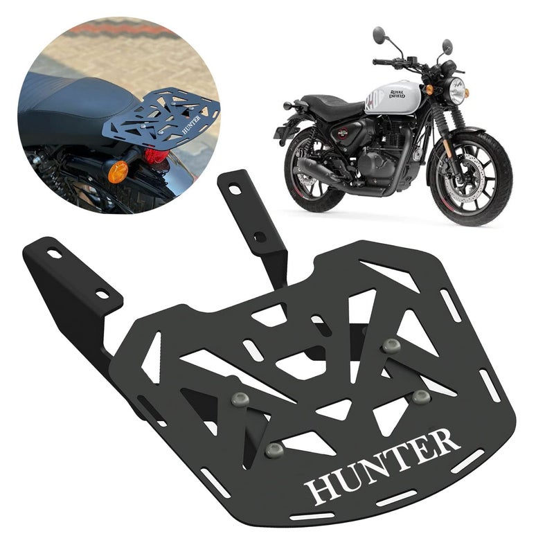 Asryd حامل الأمتعة الخلفي ASRYD لرحلات الدراجات النارية لرويال إنفيلد ريبورن هانتر 350 - Image 2