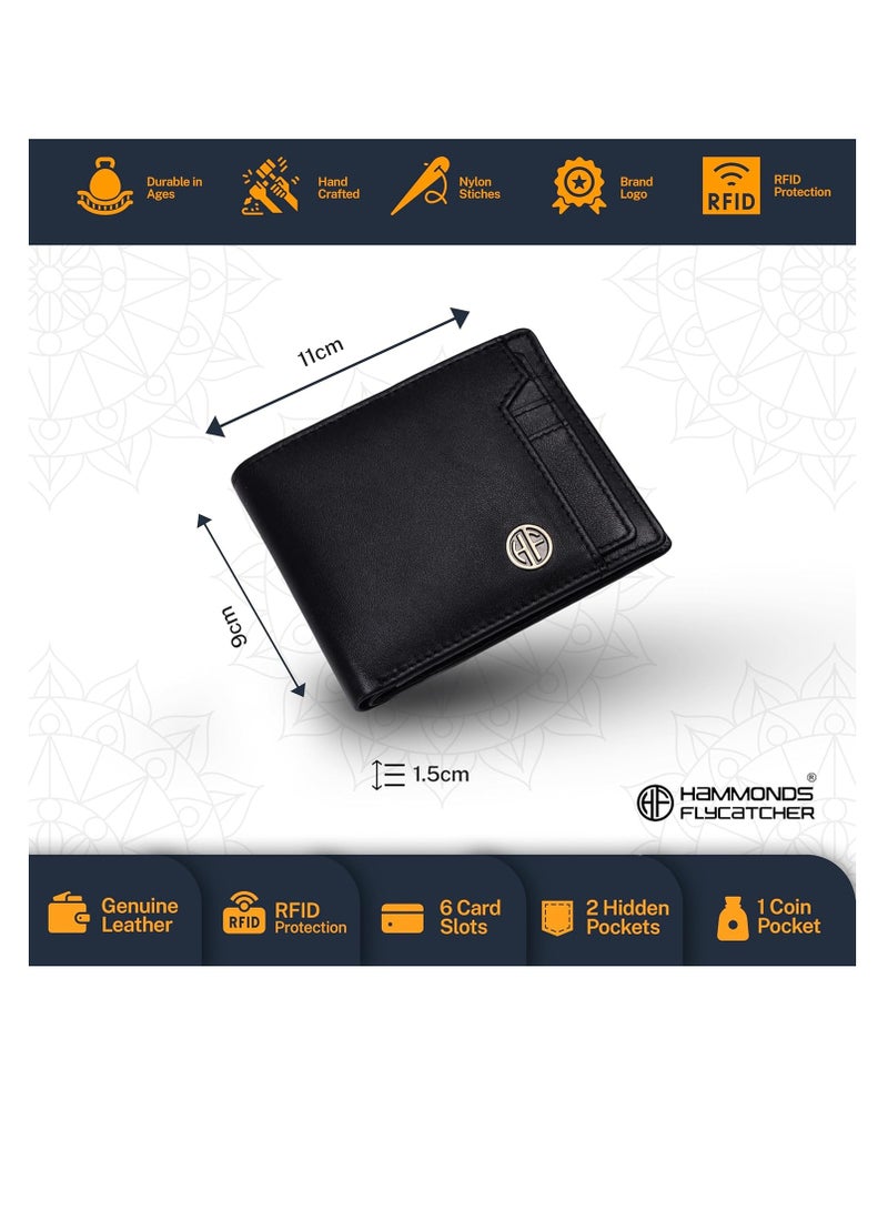 HAMMONDS FLYCATCHER Gift for Men Combo - Genuine Leather Wallet and Belt Combo for Men - Leather Belt for Men - Ramadan, Eid, Birthday Special Gift Ideas | FP92 - Image 2