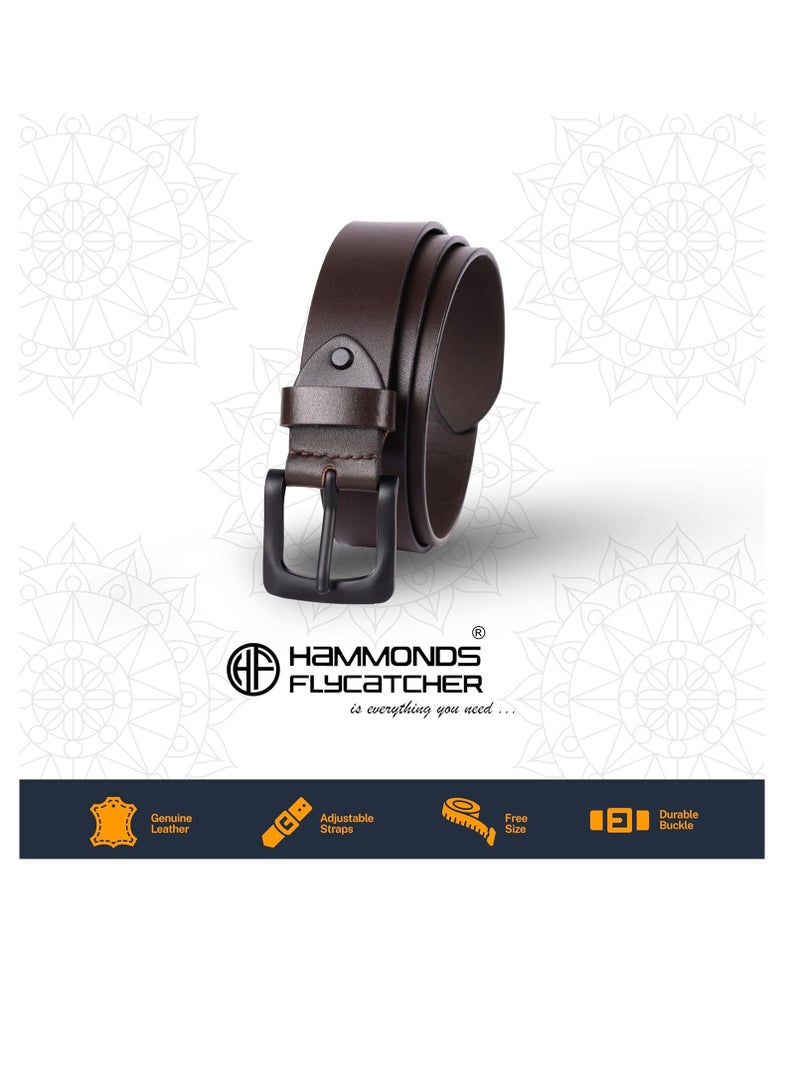 HAMMONDS FLYCATCHER Gift for Men Combo - Genuine Leather Wallet and Belt Combo for Men - Leather Belt for Men - Ramadan, Eid, Birthday Special Gift Ideas | FP92 - Image 5
