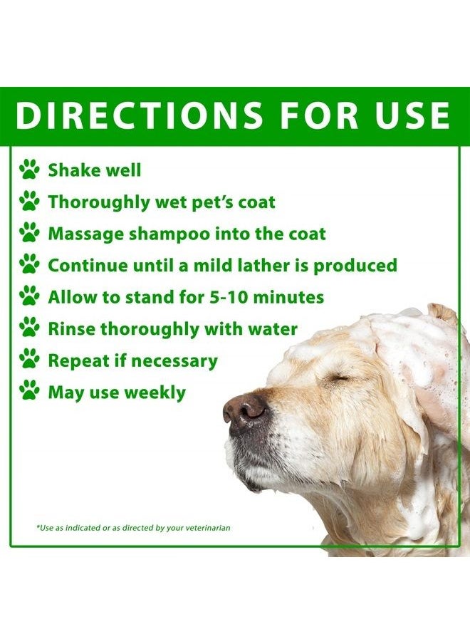Vetoquinol BPO-3 Shampoo for Dogs, Cats & Horses (3% Benzoyl Peroxide) – 16oz – Deep Cleaning, Medicated Shampoo Opens & Flushes Hair Follicles – Degreases Oily Coats – Soothes Red, Flaky, Itchy Skin  - Image 1