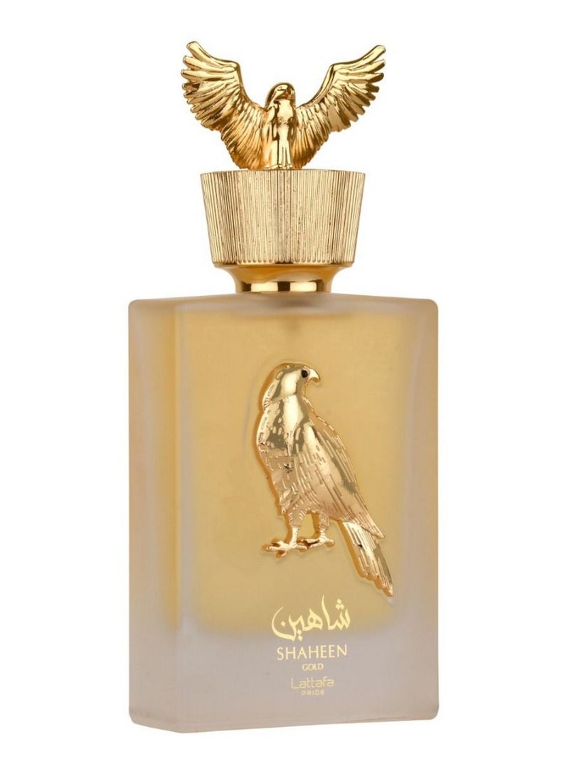 Lattafa لطافة شاهين جولد أو دي بارفان 100 مل بخاخ - Image 2