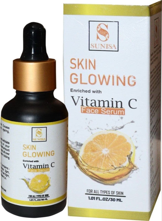 SUNISA New Skin Glowing Enriched with Vitamin-C 3X Booster Face Serum (30 ml) and Vitamin-C Facewash(100 ml) - (Pack of 2) - Image 2