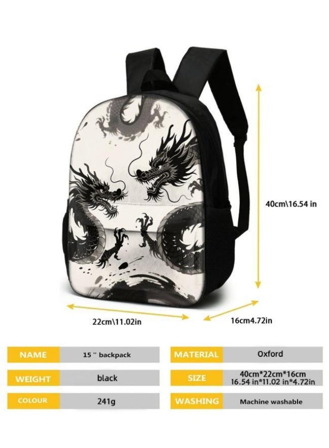 [Super new special offer] Cartoon theme bag three-piece set | double-shoulder + hand-held + storage pen bag | gift self-use good-looking - 546  - Image 5