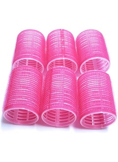 Generic 12-Piece Self Grip Hair Rollers Set Pink，Large Hair Rollers, Self Grip, Salon Hairdressing Curlers  - Image 4