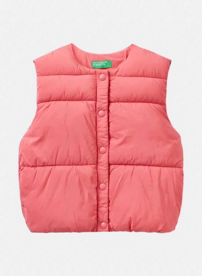 بينيتون جيليه بنات مبطن بحشوة ثلاثية الأبعاد - Image 1